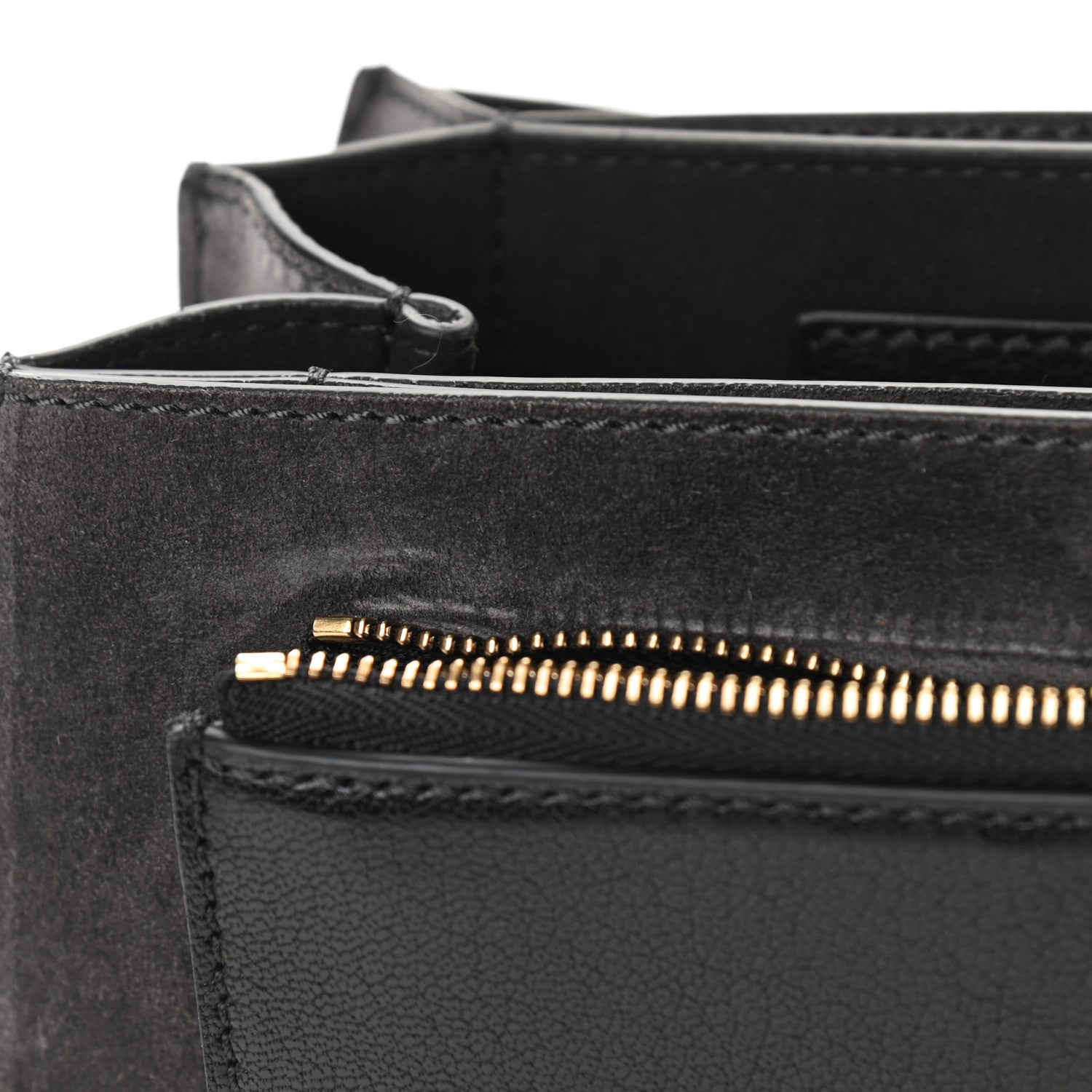 Givenchy Goatskin Suede Small GV3 Shoulder Bag Black 8 of 15
