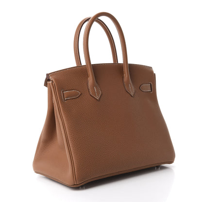 Hermes Togo Birkin 30 Gold 3 of 11