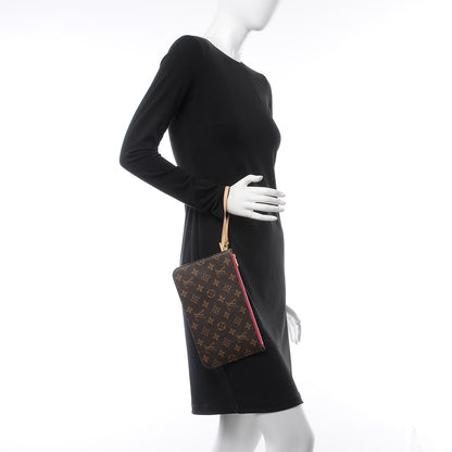 Louis Vuitton Monogram Neverfull MM GM Pochette Pivoine 2 of 7