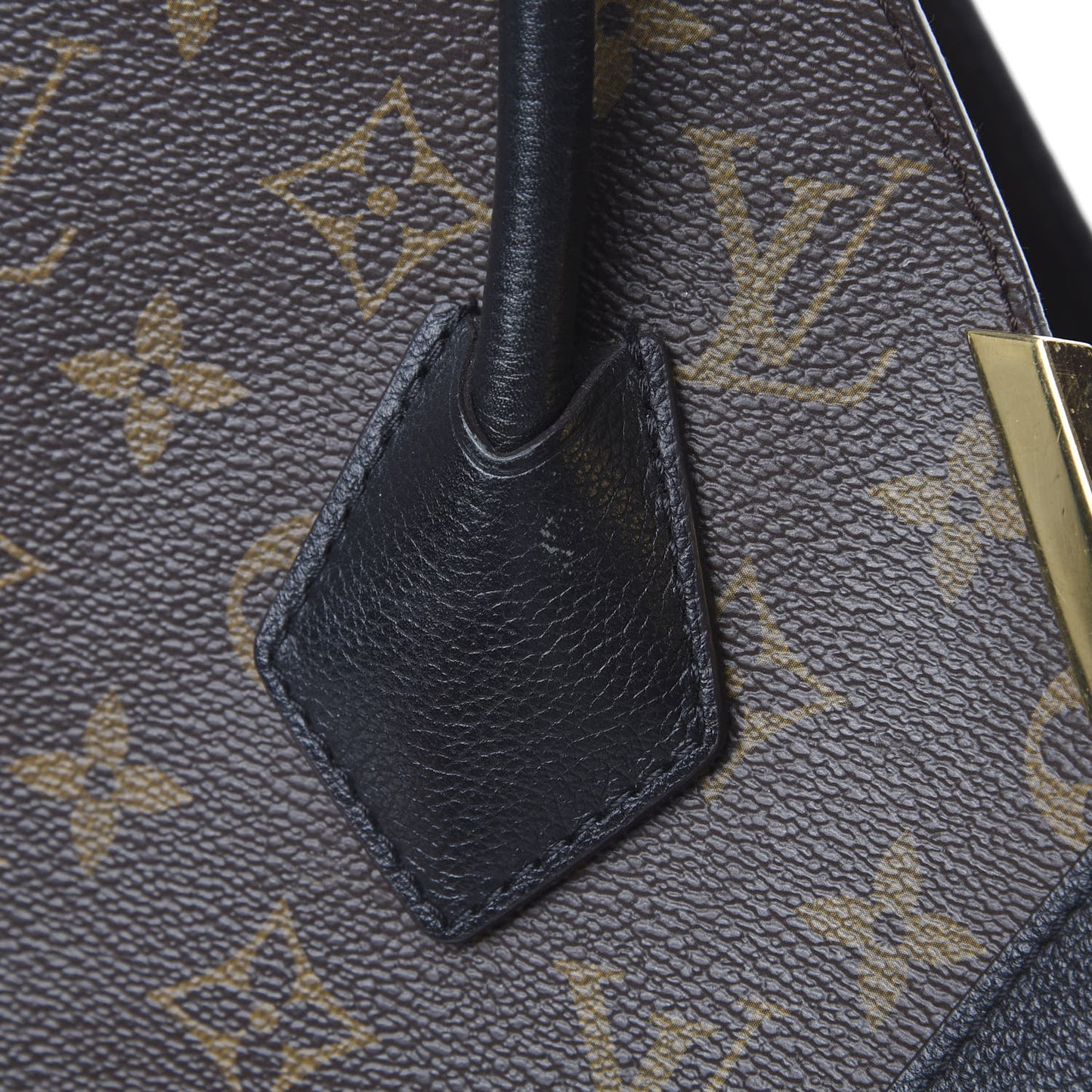 Calfskin Monogram Kimono Tote Black
