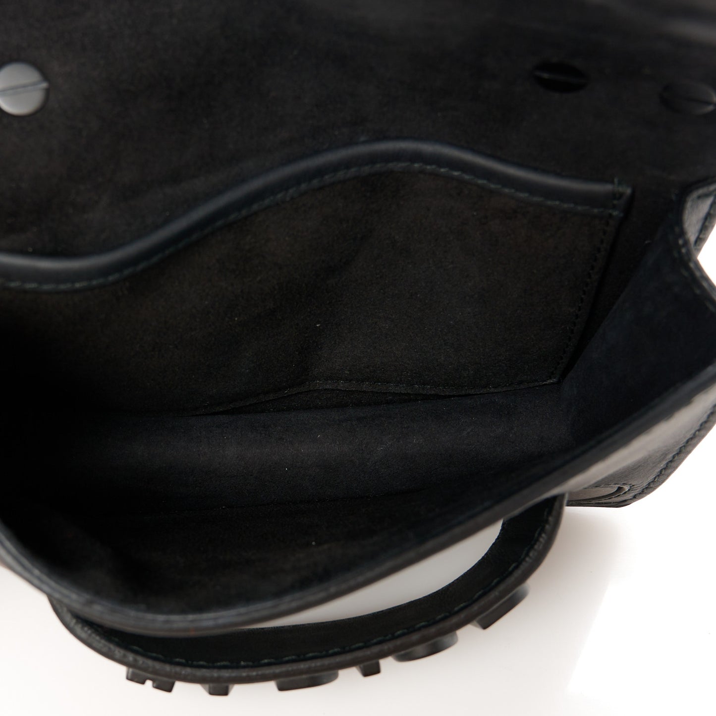 Ultra Matte Calfskin Mini J'Adior Chain Flap Bag Black