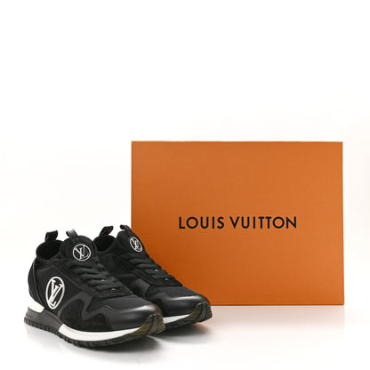 Louis Vuitton Calfskin Run Away Sneakers 39 Black 11 of 11