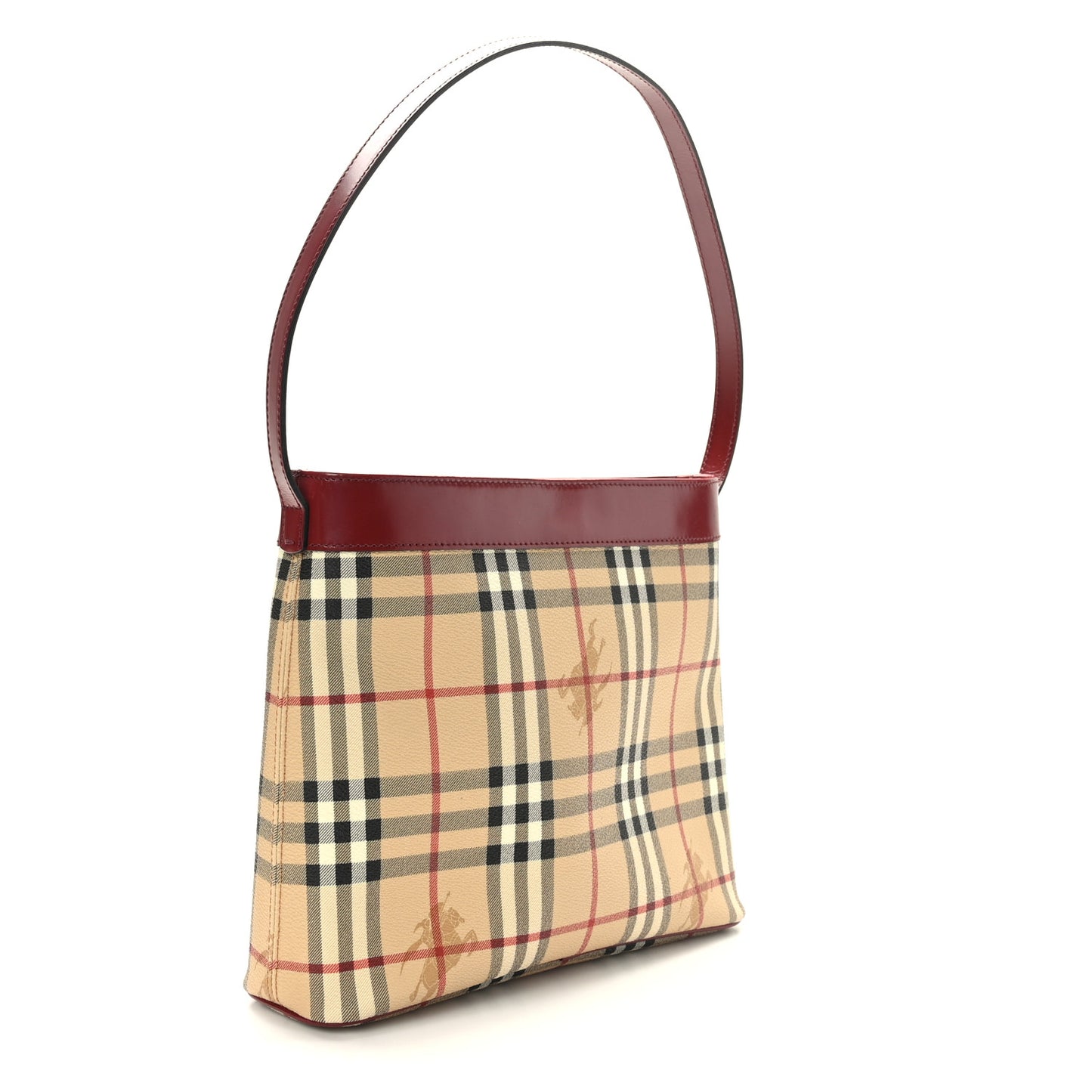 Haymarket Check Shoulder Bag Red