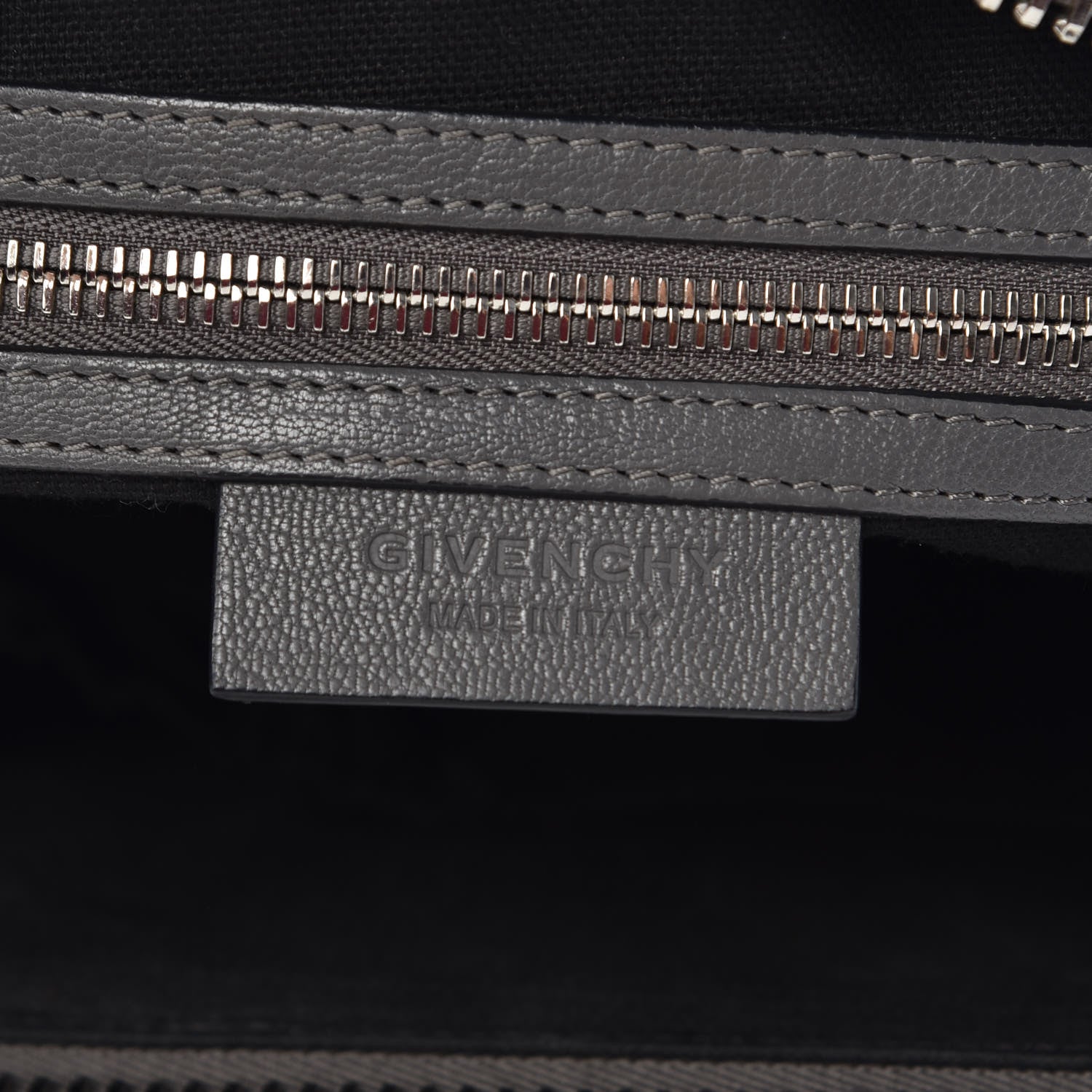 Givenchy Sugar Goatskin Medium Antigona Dark Grey 7 of 11