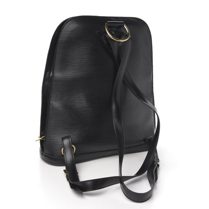 Louis Vuitton Epi Gobelins Backpack Black 2 of 8