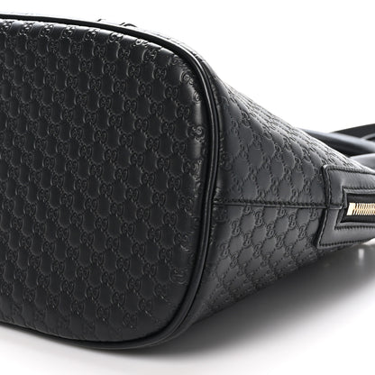 Gucci Microguccissima Medium Dome Bag Black 10 of 10