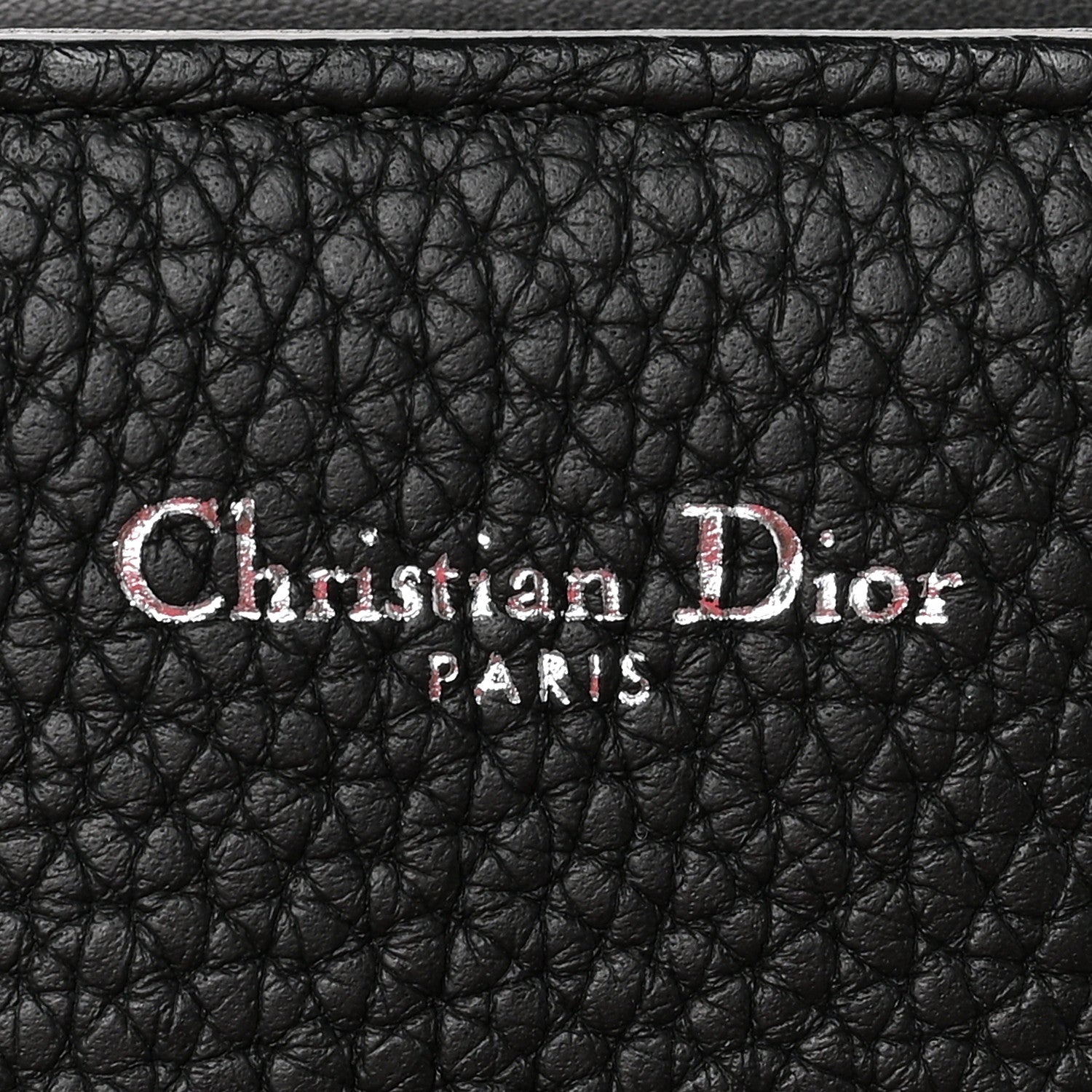 Christian Dior Grained Calfskin Large Diorever Flap Black 6 of 11
