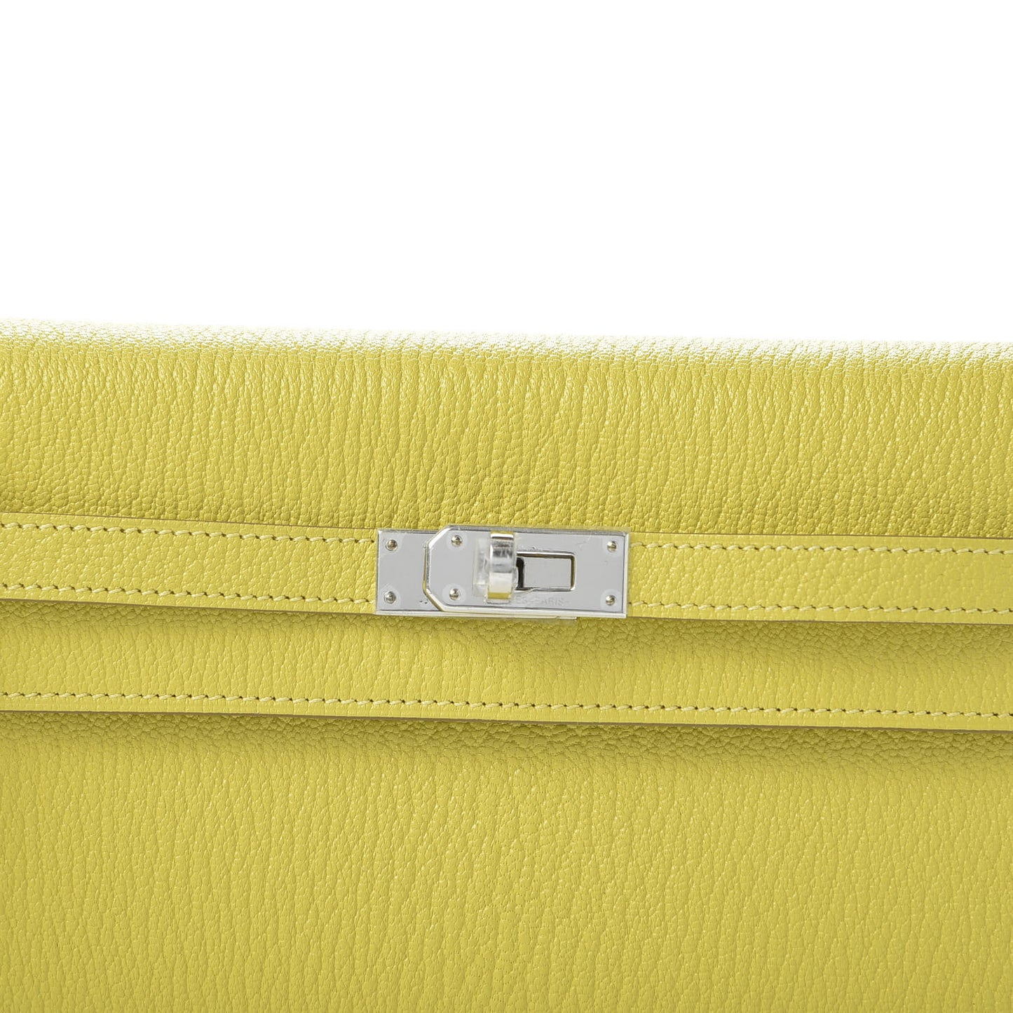 Chevre Mysore Kelly Wallet To Go Lime