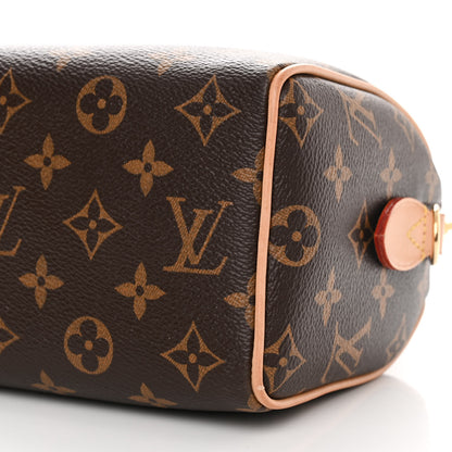 Louis Vuitton Monogram Speedy Bandouliere 20 Beige 9 of 9
