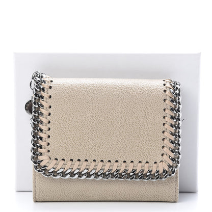 Stella McCartney Shaggy Deer Small Falabella Flap Wallet Beige 8 of 8