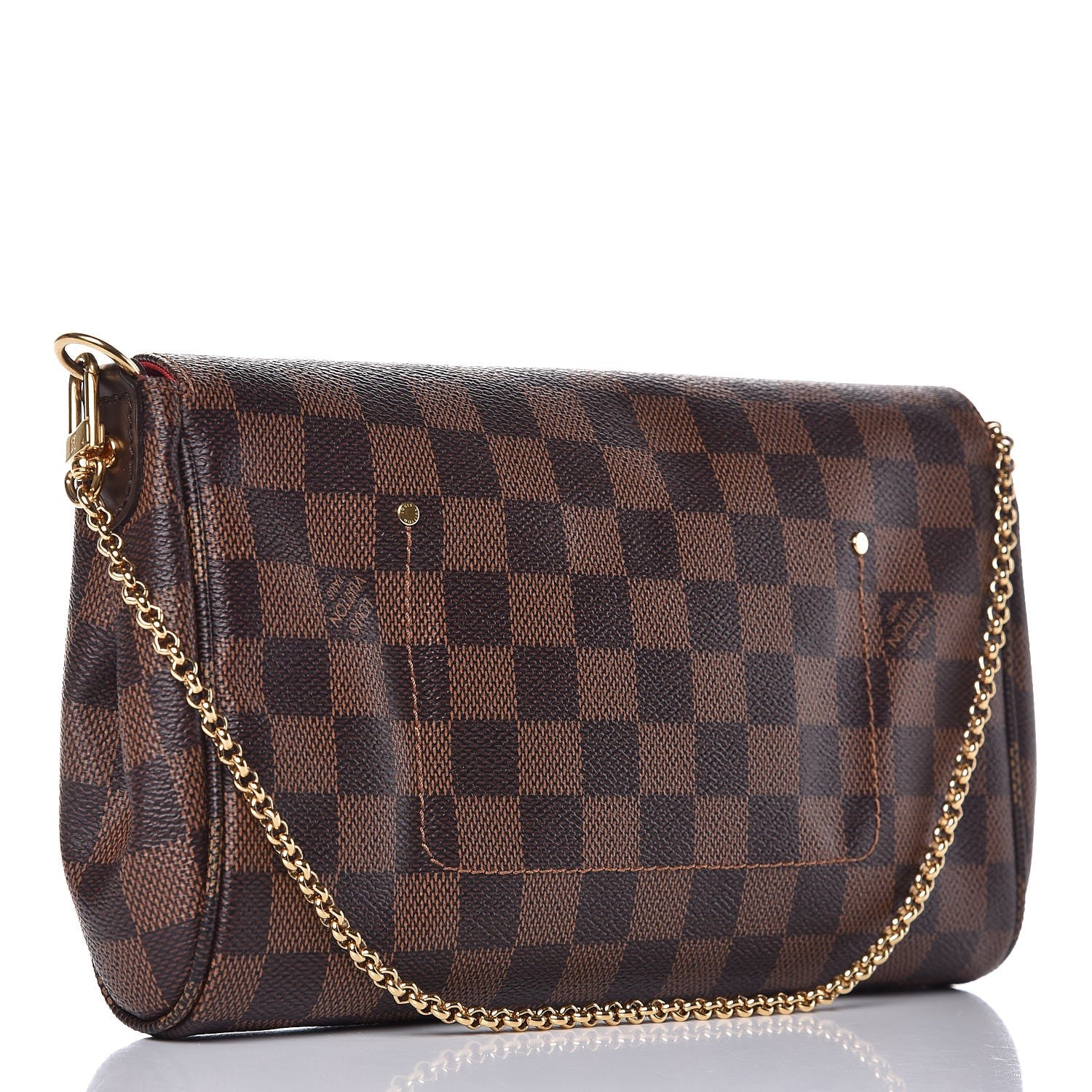 Louis Vuitton Damier Ebene Favorite MM 3 of 9