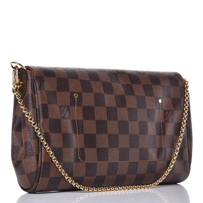 Louis Vuitton Damier Ebene Favorite MM 3 of 9