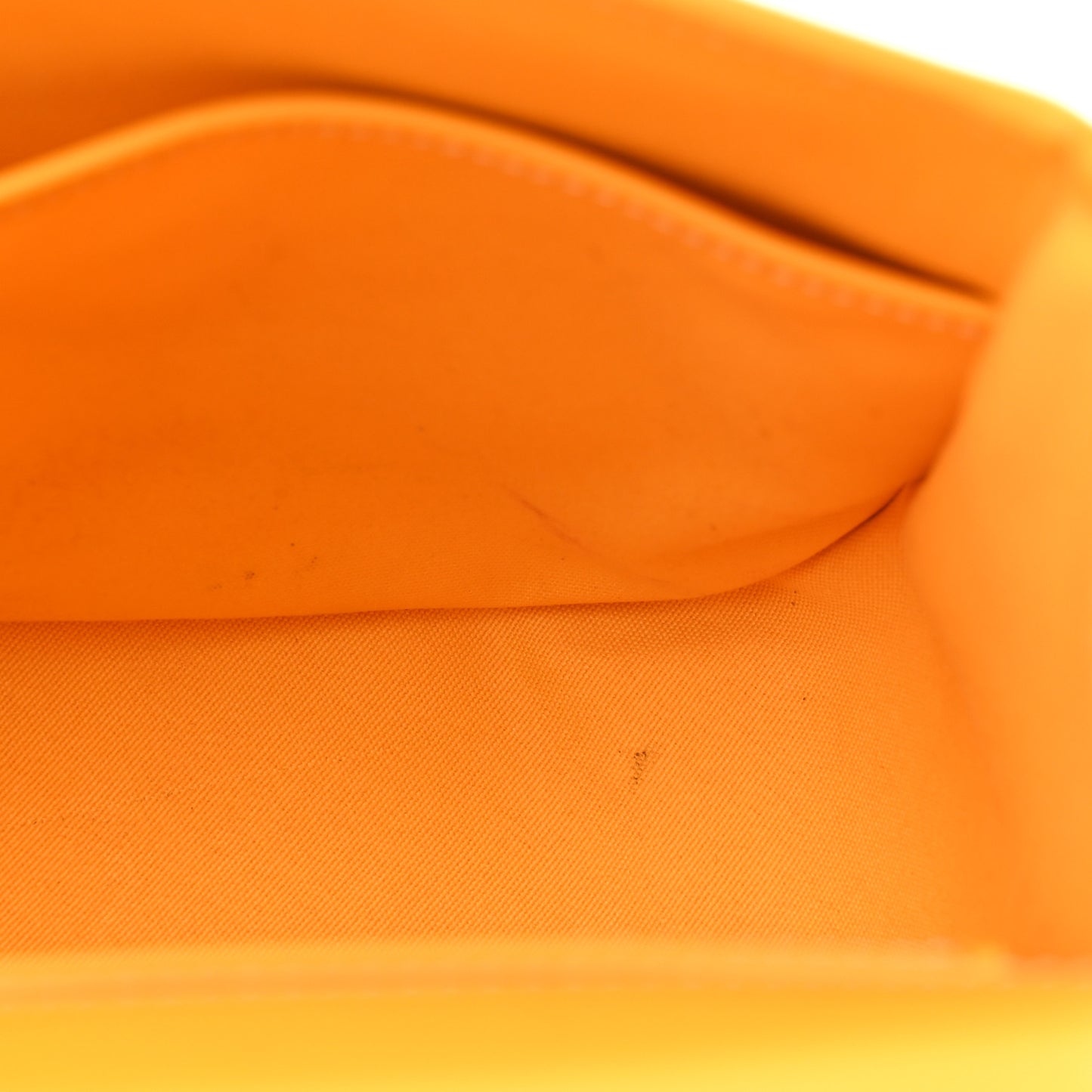 Goyardine Belvedere II MM Messenger Bag Yellow