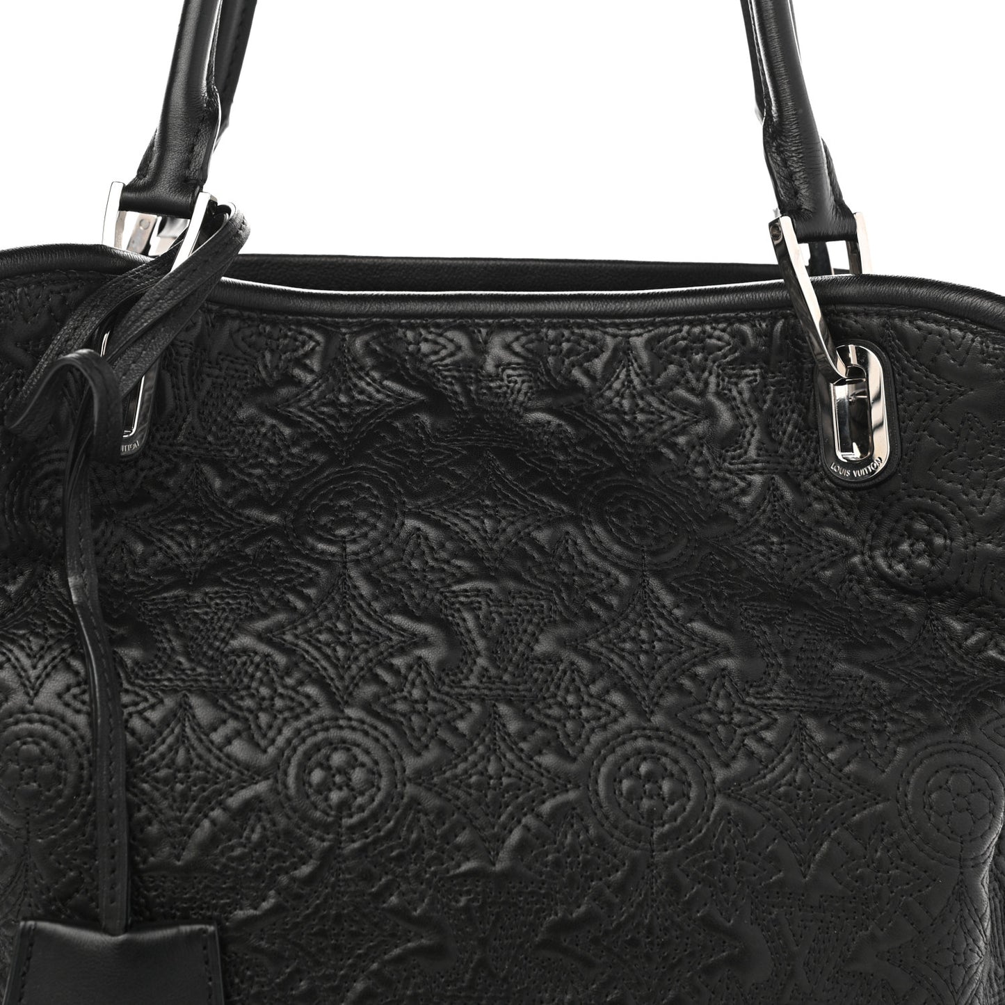 Monogram Lambskin Antheia Lilia PM Black