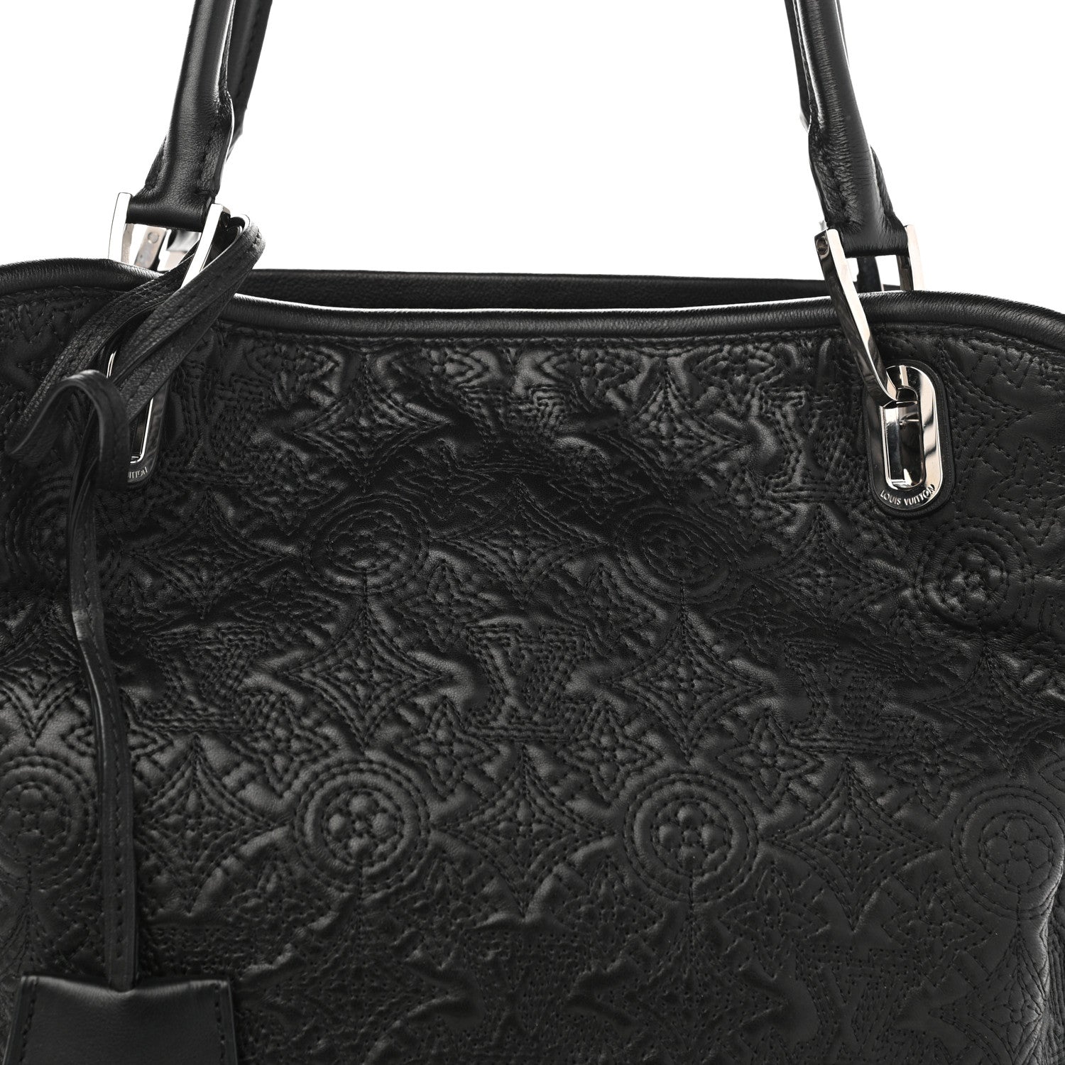 Louis Vuitton Monogram Lambskin Antheia Lilia PM Black 8 of 12