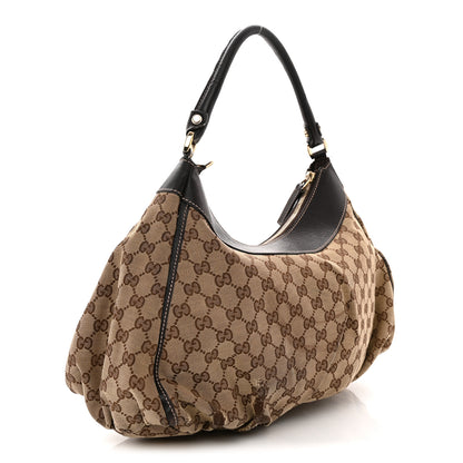 Gucci Monogram Large Abbey Hobo Brown 3 of 13
