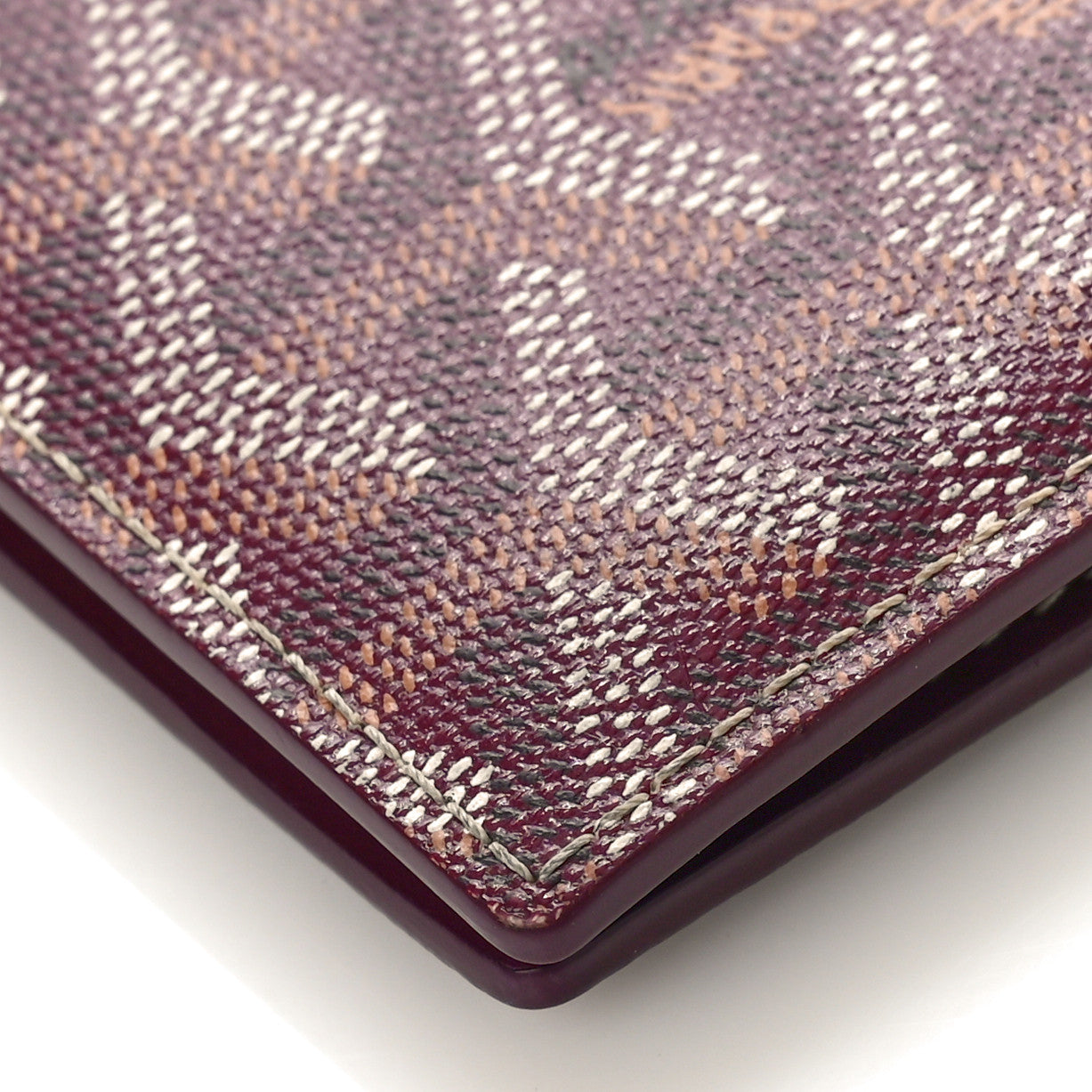 Goyardine Saint Pierre Card Holder Bordeaux