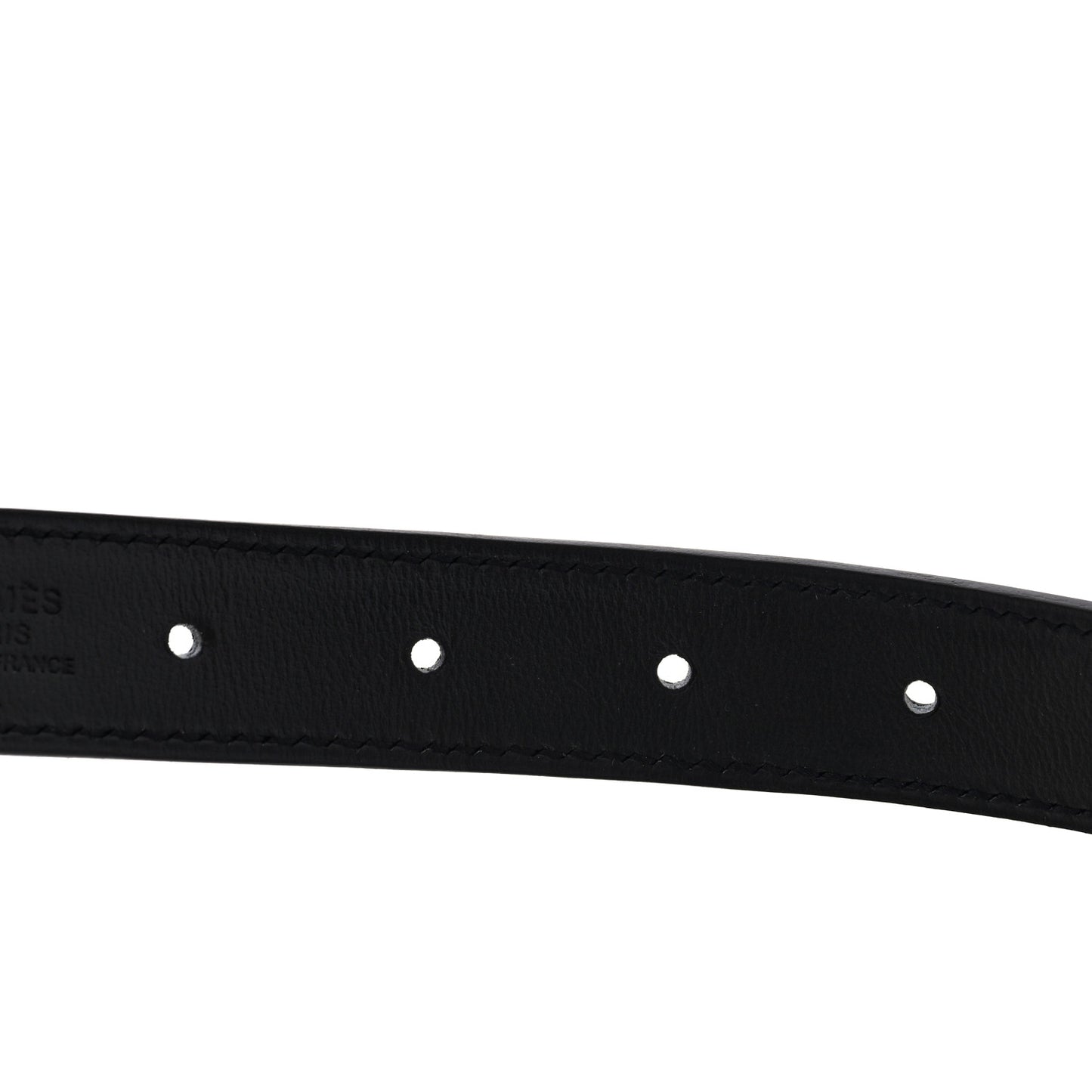 Shiny Porosus Crocodile Belt Strap 85 34 Black