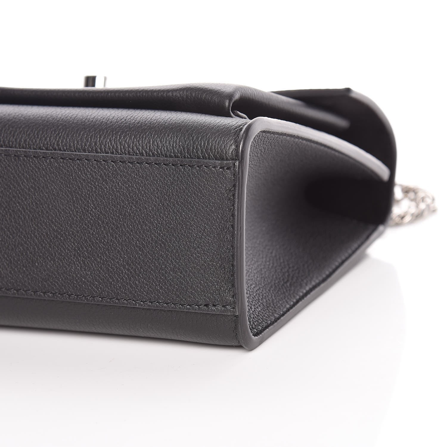 Louis Vuitton Soft Calfskin My Lockme Chain Bag BB Black 9 of 9