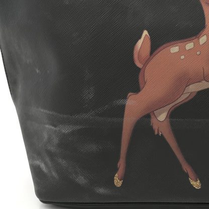 Givenchy Textured Coated Canvas Bambi Print Large Antigona Tote Black 14 of 15