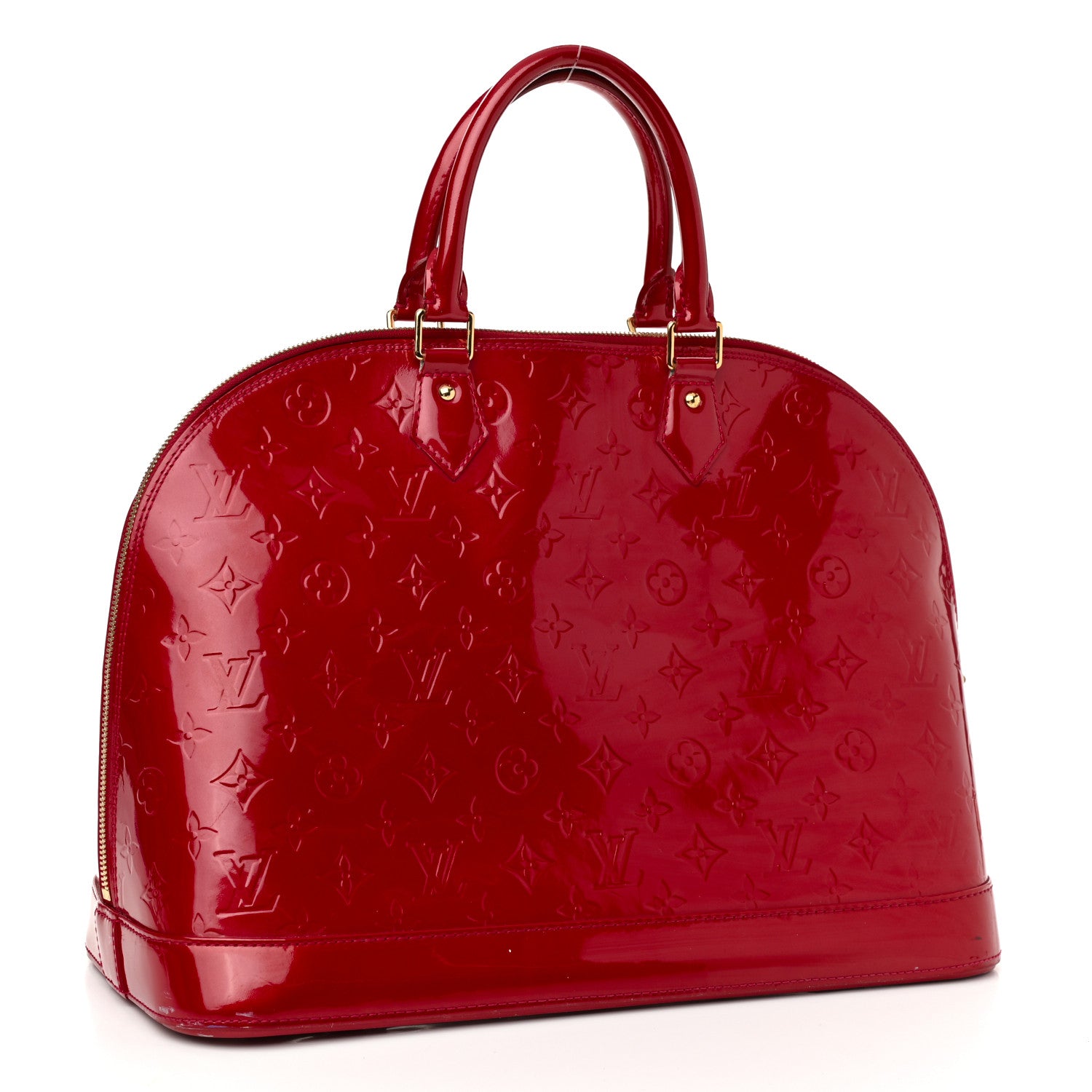 Louis Vuitton Vernis Alma GM Pomme D'Amour 3 of 14