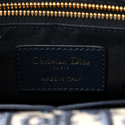 Christian Dior Oblique 30 Montaigne 2-In-1 Pouch Blue 6 of 9