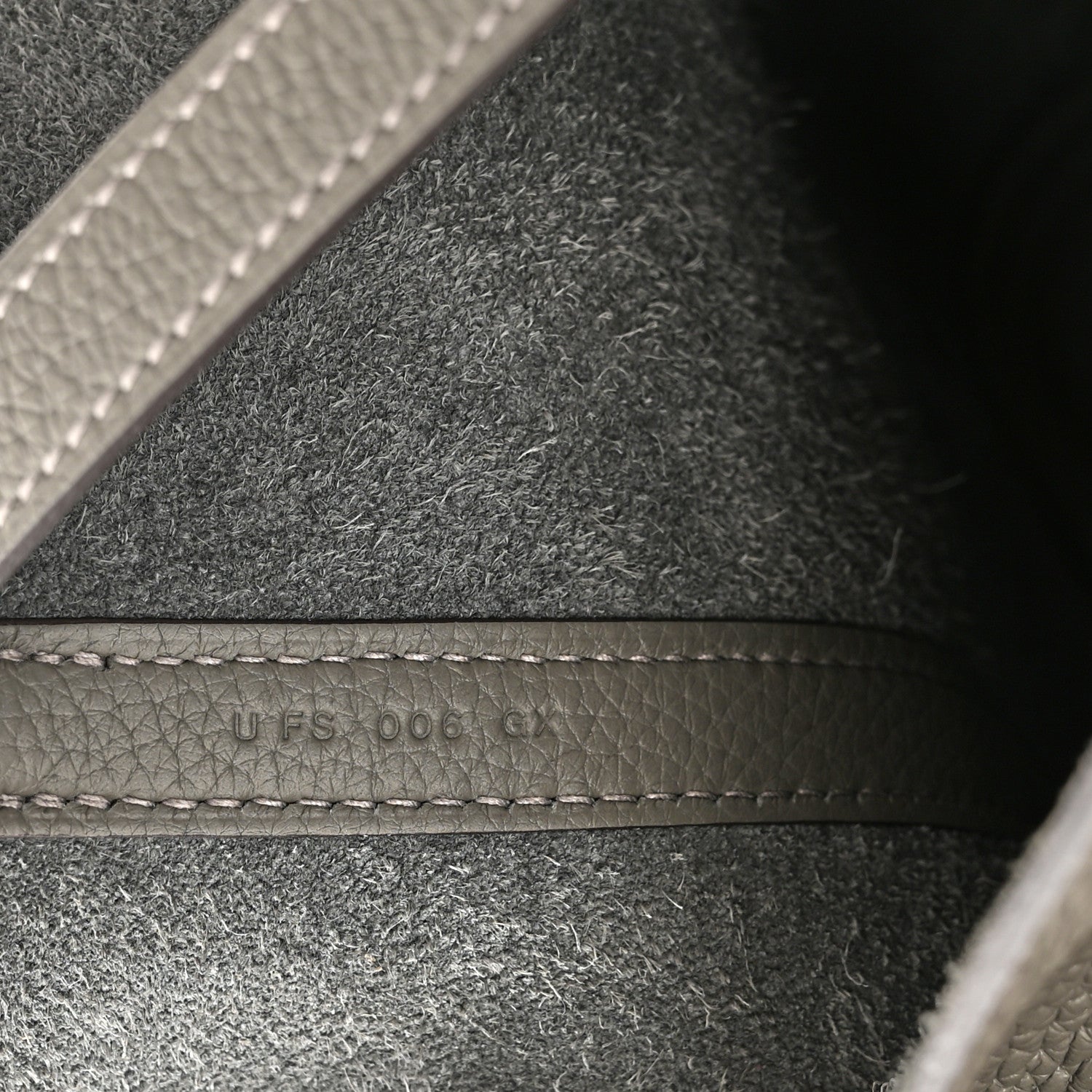 Hermes Taurillon Clemence Picotin Lock 22 MM Gris Meyer 7 of 12