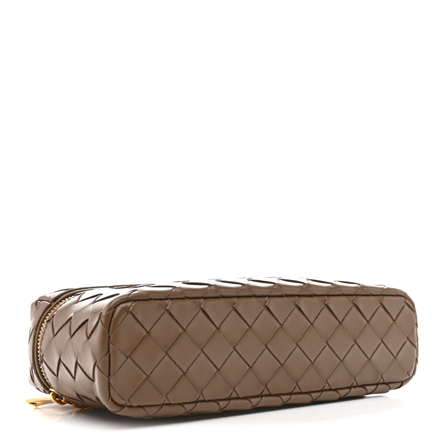 Bottega Veneta Calfskin Intrecciato Bang Bang Vanity Case Pinecone