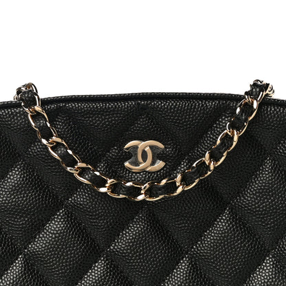 Chanel Caviar Quilted Vanity With Chain Black 9 of 12