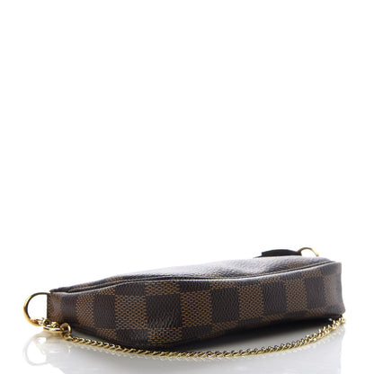 Louis Vuitton Damier Ebene Mini Pochette Accessories 3 of 7