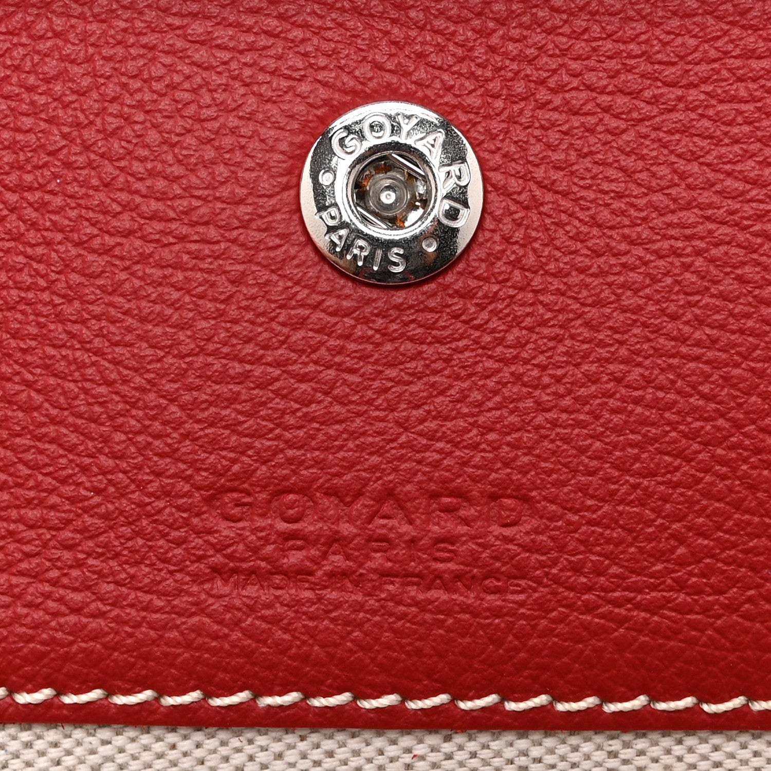 Goyard Goyardine Saint Louis PM Red 7 of 11