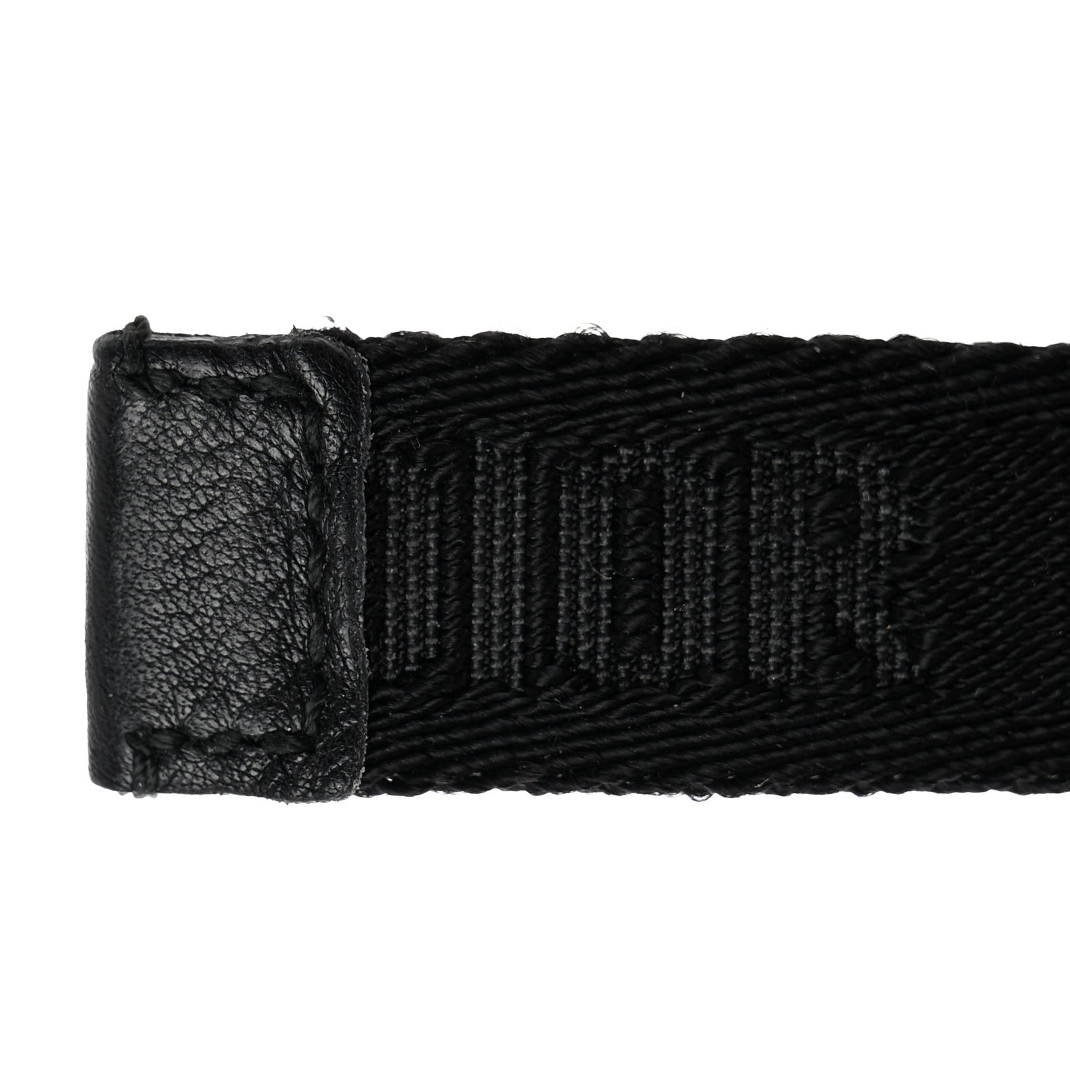 Christian Dior Nylon 20mm Saddle Belt Black 4 of 4