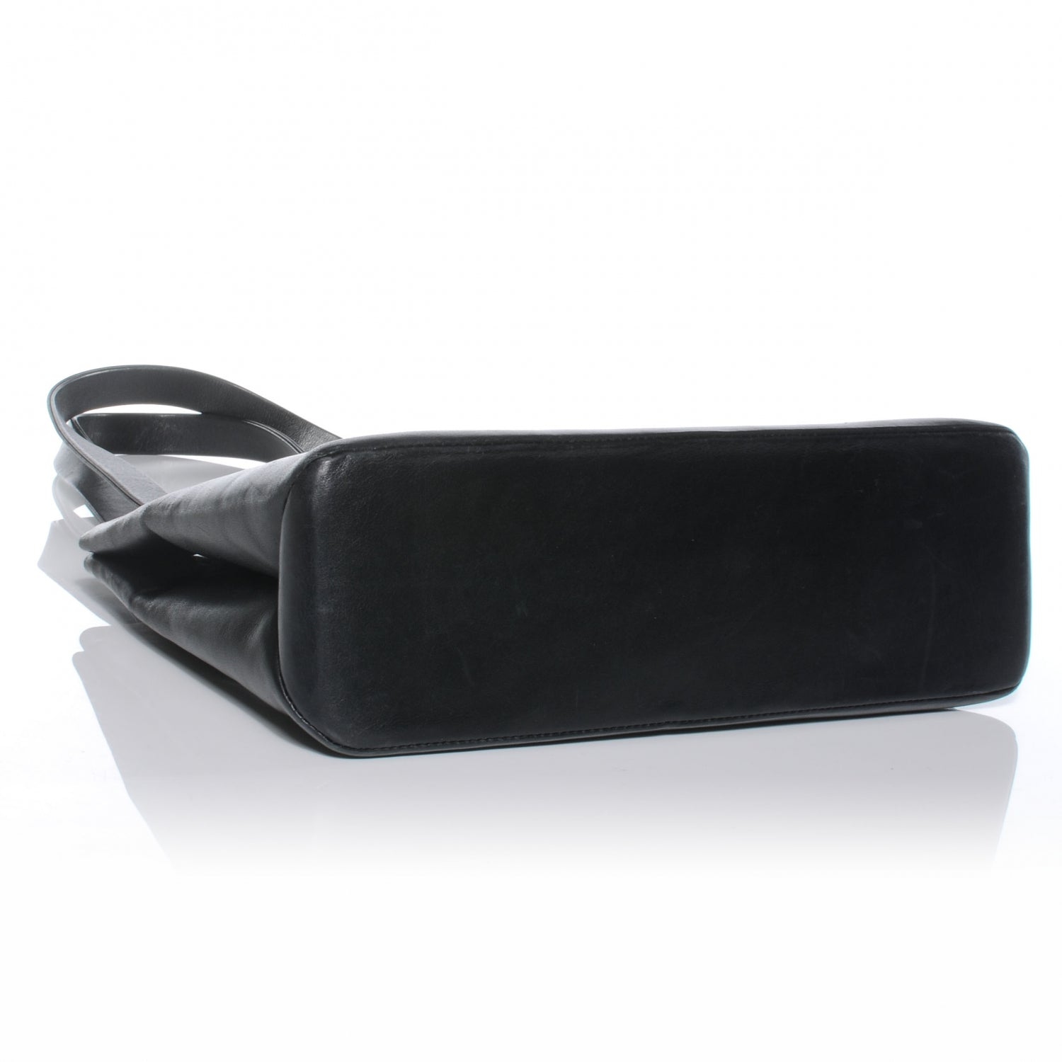 Chanel Calfskin Leather Simple Shoulder Bag Black 4 of 8