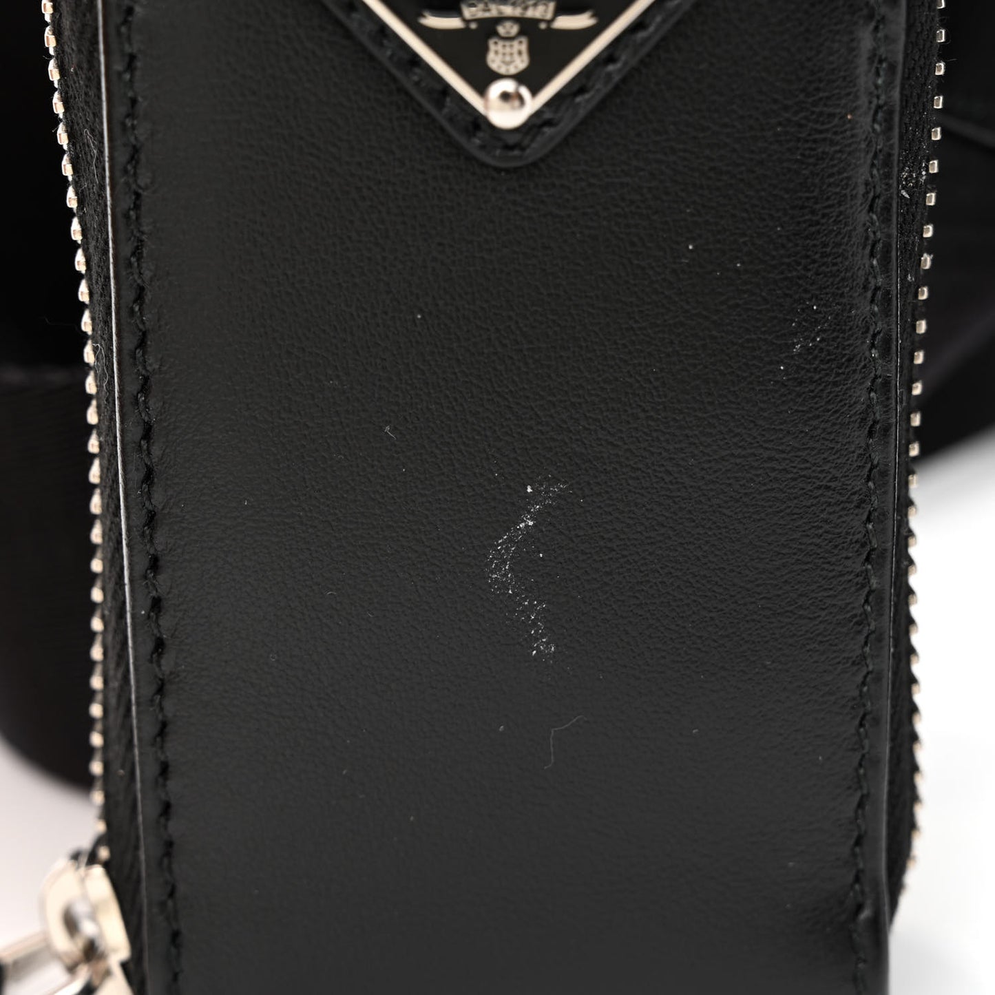 Grace Lux Triangle Shoulder Bag Black