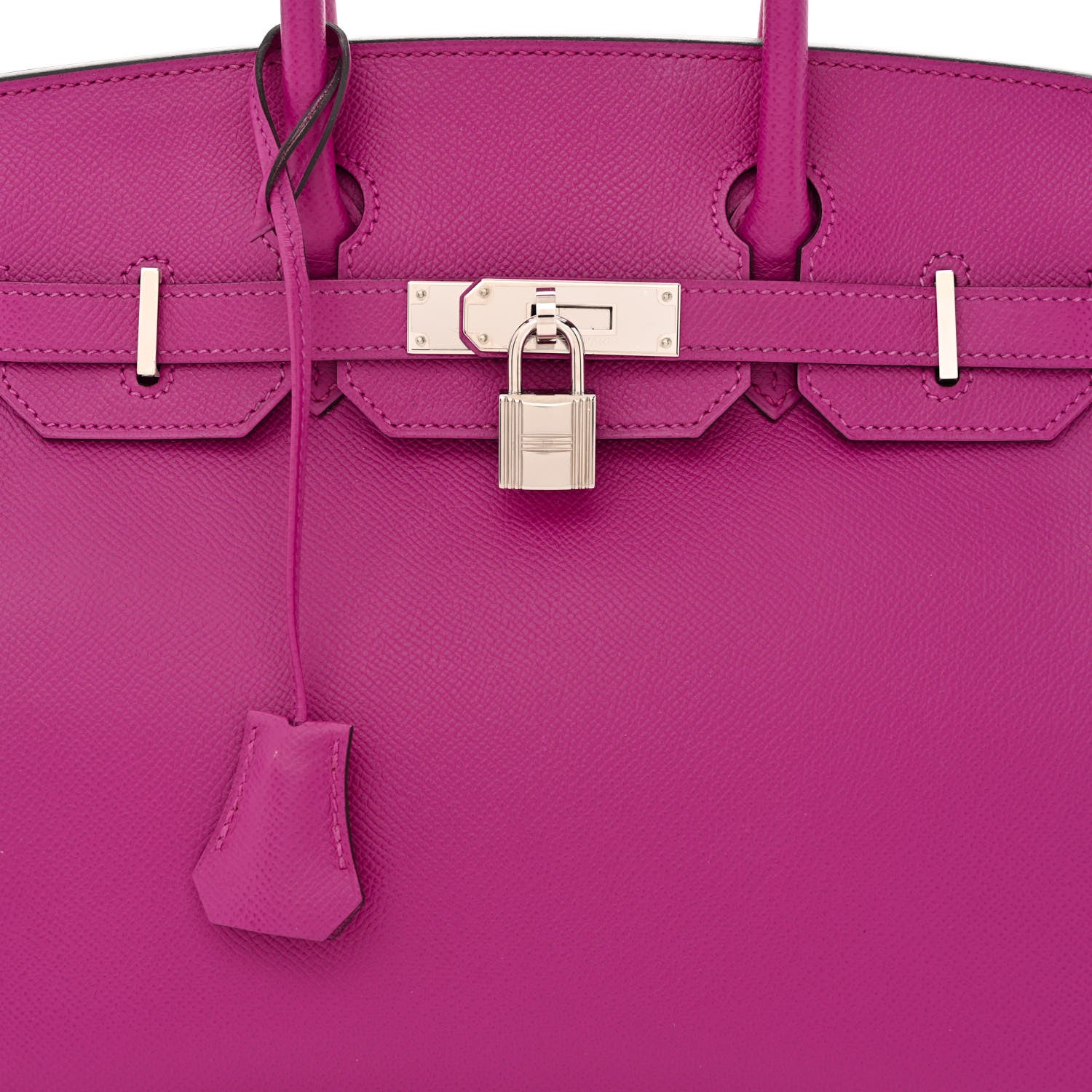Hermes Epsom Birkin 30 Rose Pourpre 8 of 11