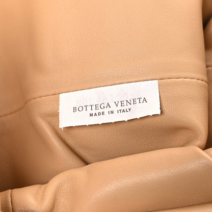 Bottega Veneta Smooth Butter Calf The Pouch Oversized Clutch Almond 7 of 12