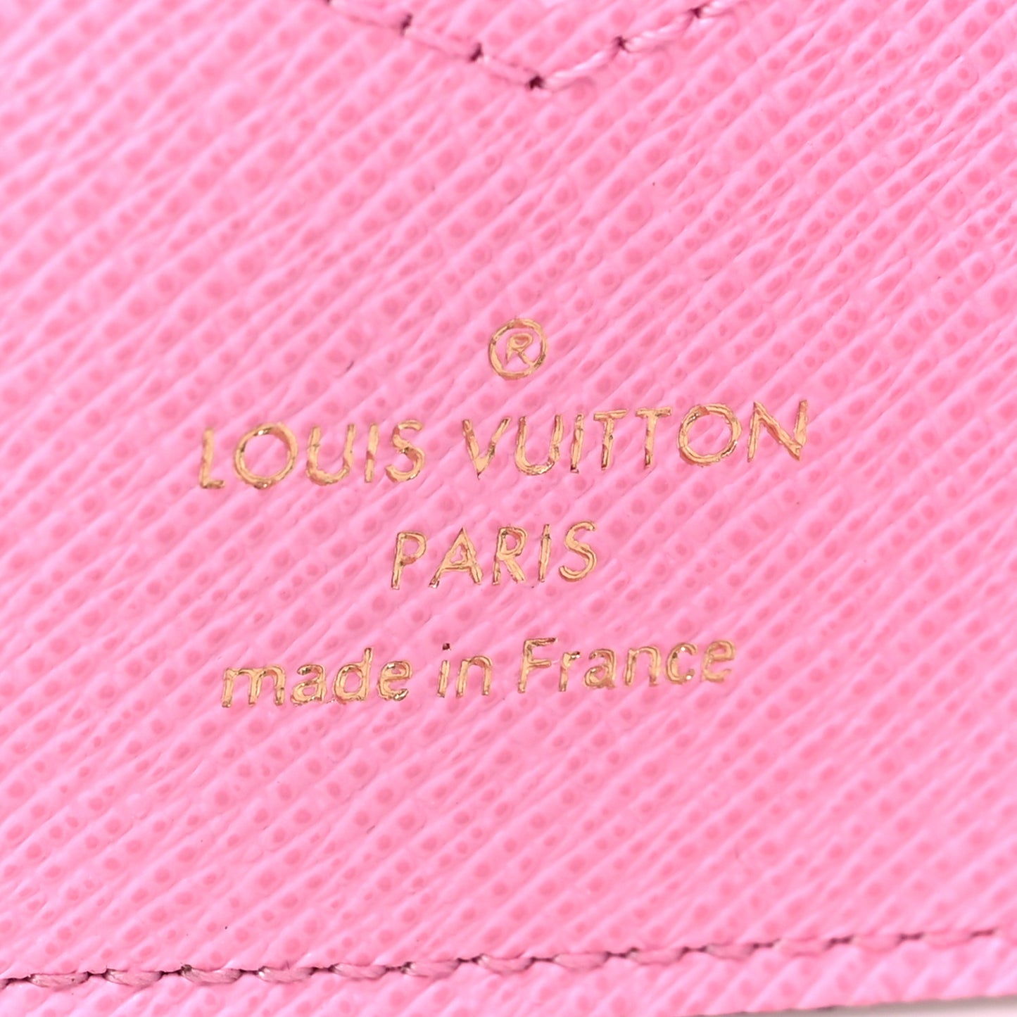 Monogram 2022 Christmas Animation Paris Passport Cover Pink