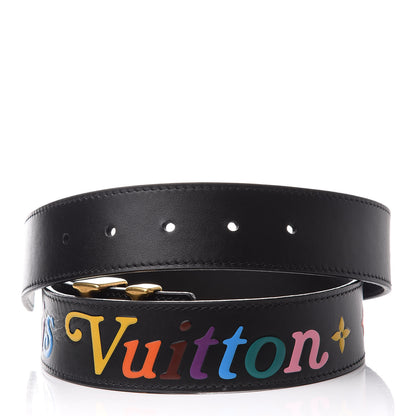 Gucci Calfskin 1973 Reversible Belt 80 32 Orange Black 9 of 13