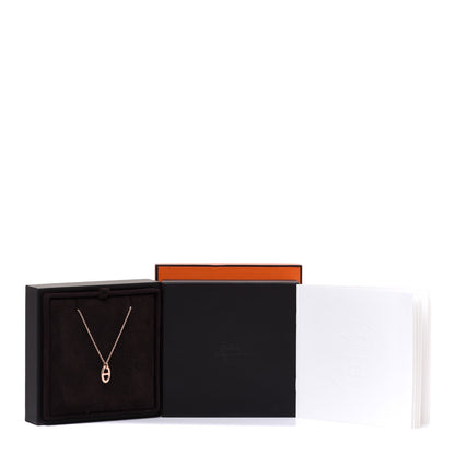 Hermes 18K Rose Gold PM Farandole Pendant Necklace 6 of 6