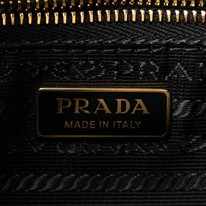 Prada Velvet Nappa Mini Re-Edition Shoulder Bag Black 6 of 11