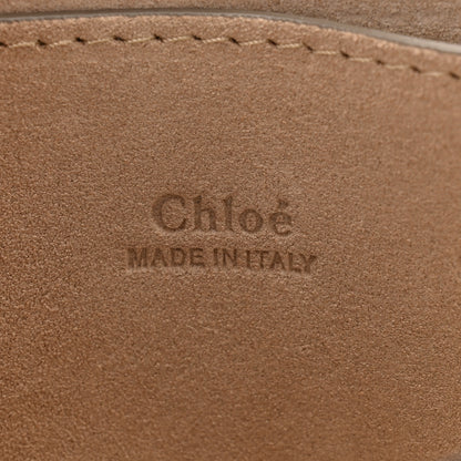 Chloe Suede Calfskin Small Faye Shoulder Bag Tobacco 6 of 10