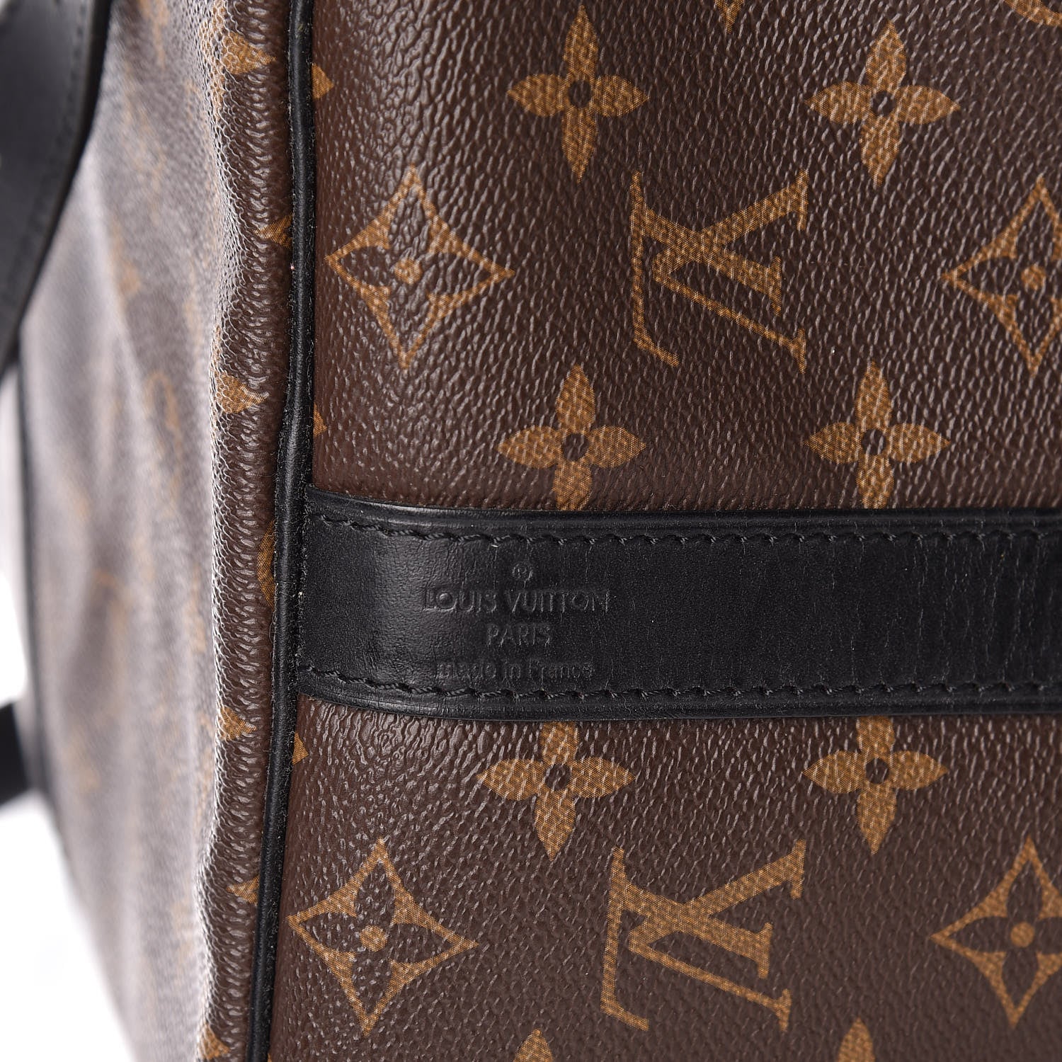 Louis Vuitton Monogram Macassar Keepall Bandouliere 45 5 of 10