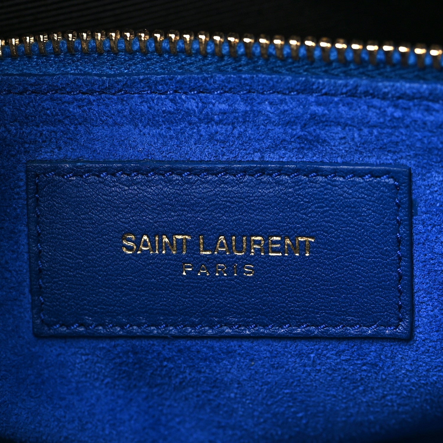 Saint Laurent Calfskin Small Sac De Jour Blue Majorelle 6 of 9