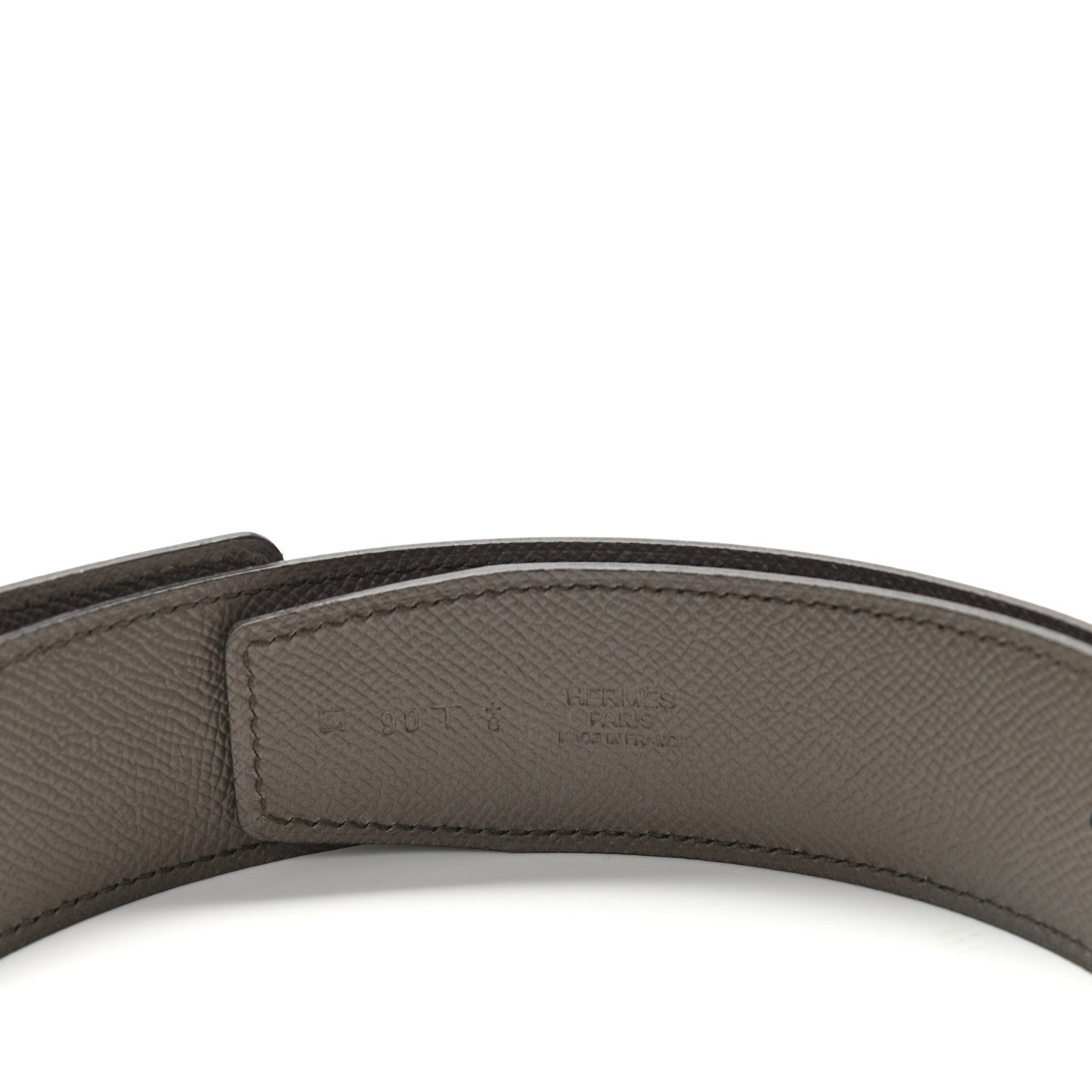 Hermes Epsom 38mm Constance H Belt 90 Crocus Etain 3 of 5