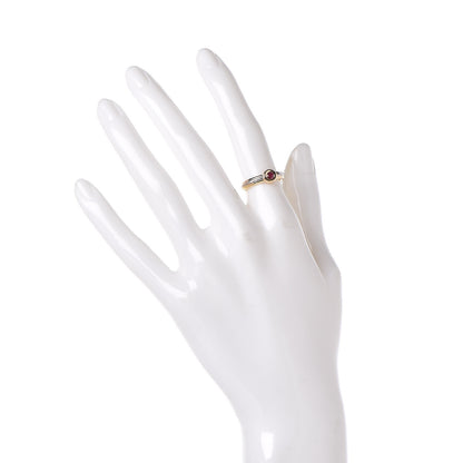 Cartier 18K Pink Yellow White Gold Ruby Ring 49 4.75 2 of 6
