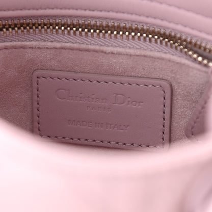 Christian Dior Ultra Matte Calfskin Cannage Mini Lady Dior Lavender 6 of 11