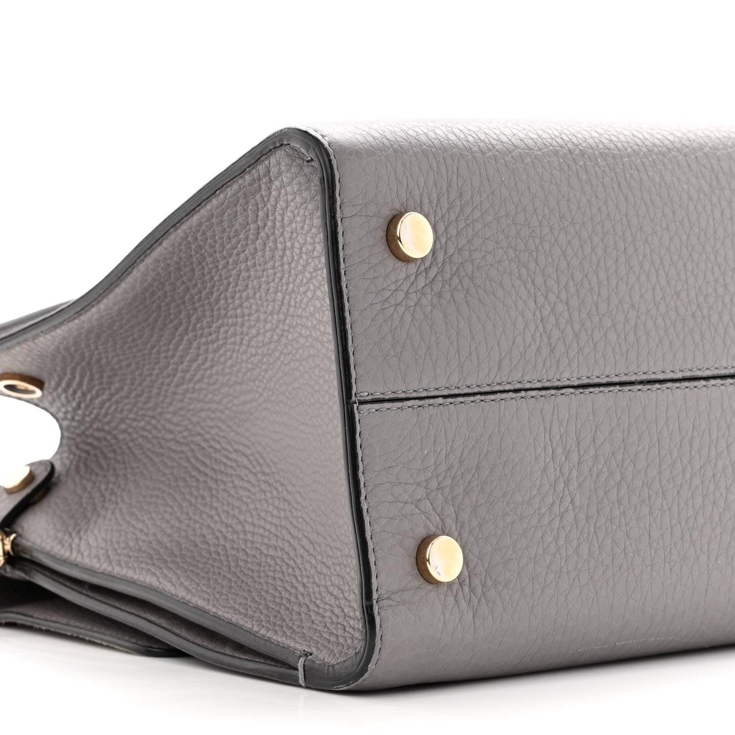 Christian Dior Bullcalf Medium Diorever Flap Meteorite Grey 8 of 9