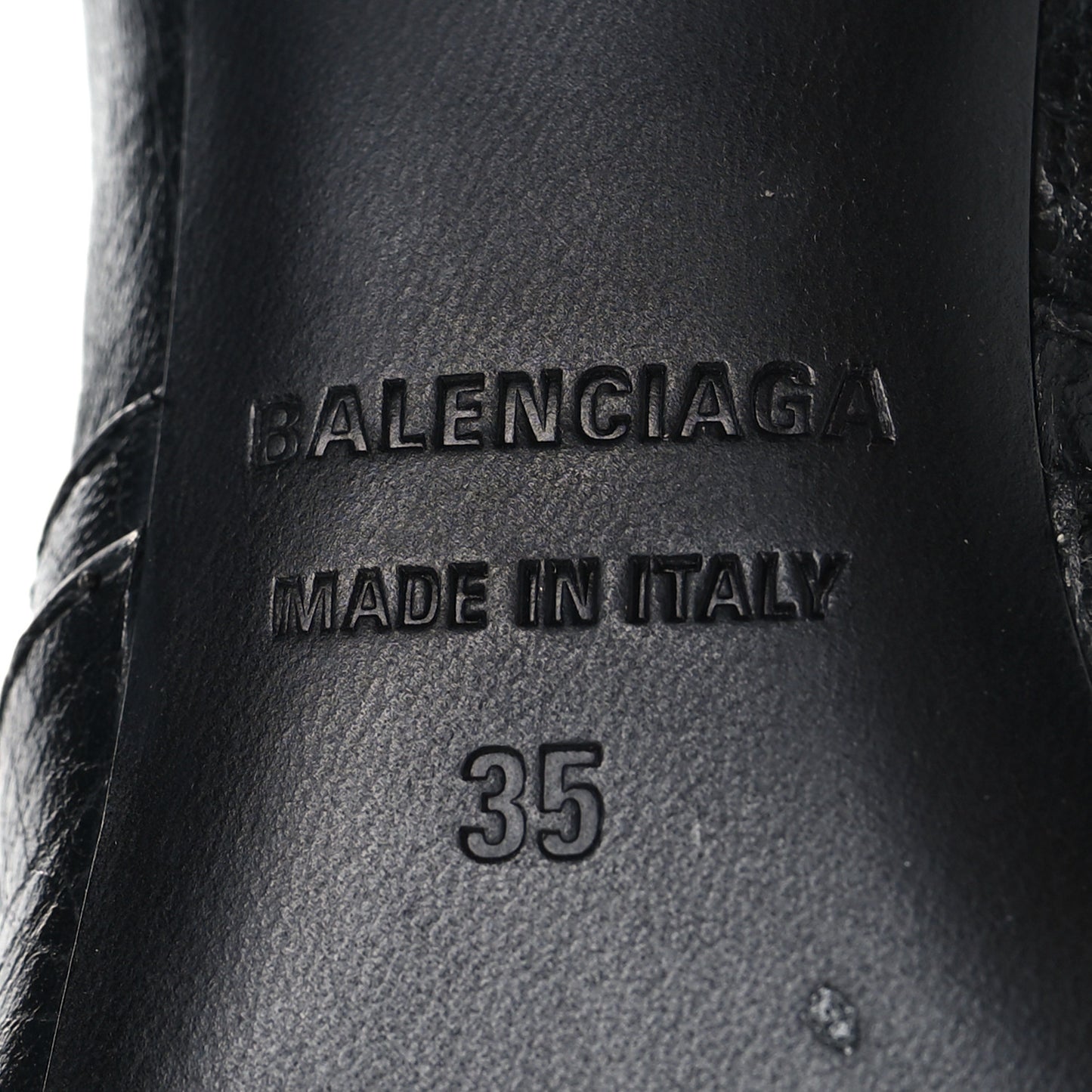 Agneau Arena Cagole 70mm Ankle Boots 35 Black
