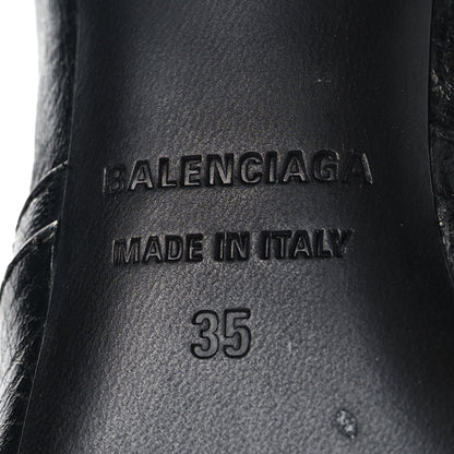 Balenciaga Agneau Arena Cagole 70mm Ankle Boots 35 Black 8 of 10