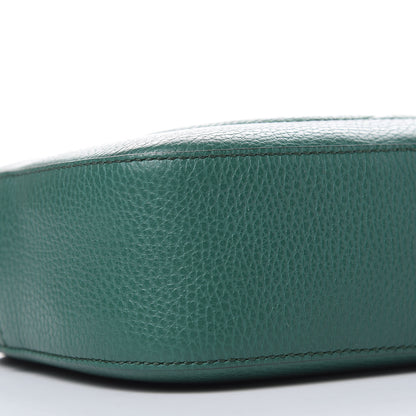 Gucci Pebbled Calfskin Small Soho Disco Bag Emerald Green 8 of 10